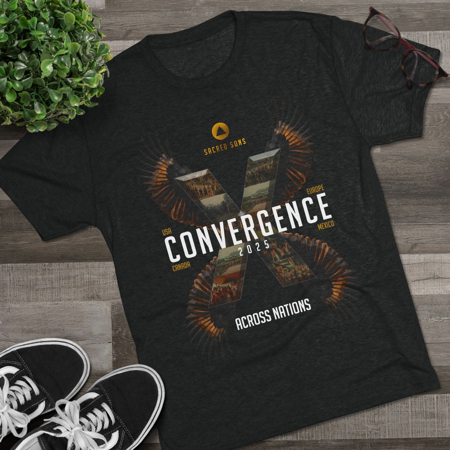 Convergence X - Unisex Tri-Blend Crew Tee