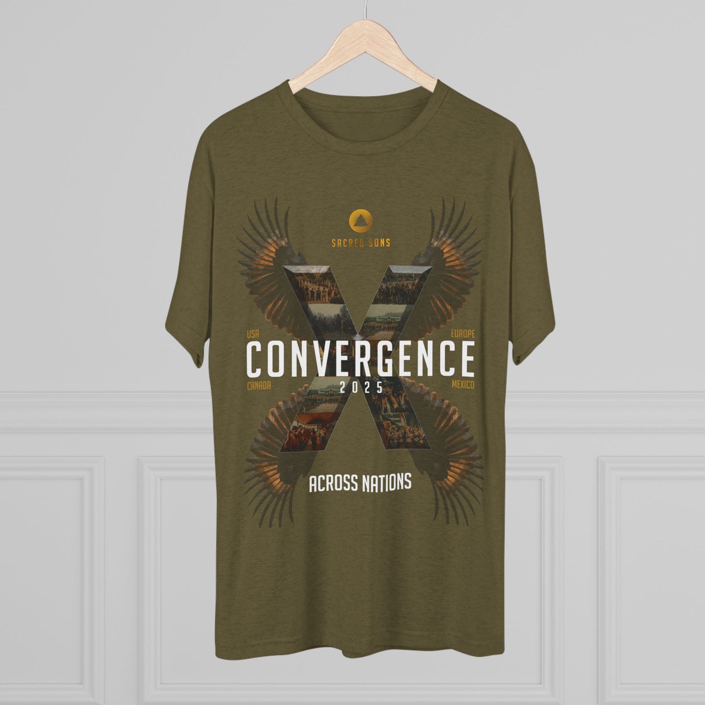 Convergence X - Unisex Tri-Blend Crew Tee