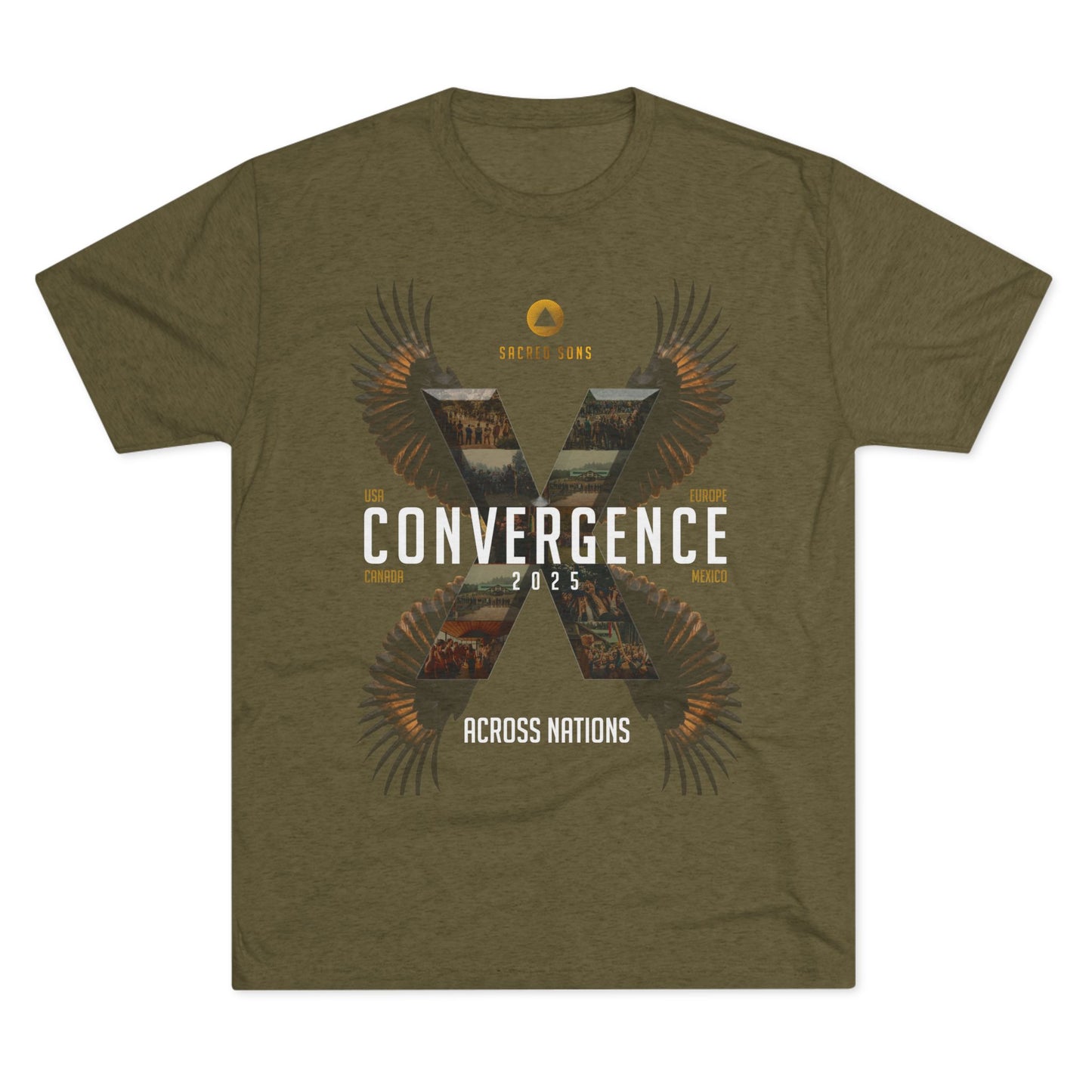 Convergence X - Unisex Tri-Blend Crew Tee