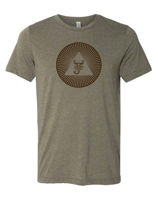 SCORPION - Olive Triblend T-shirt