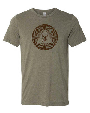 SCORPION - Olive Triblend T-shirt