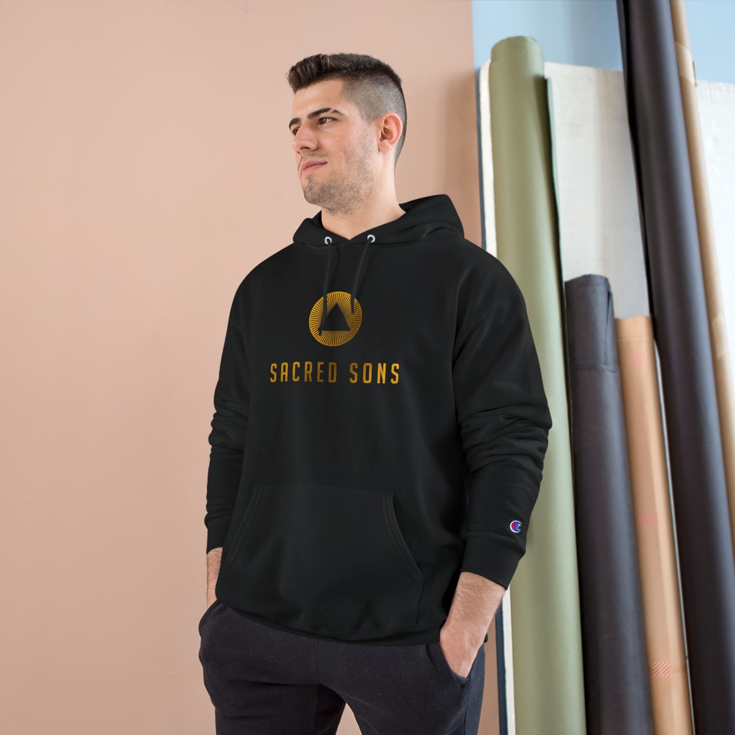 Gold Triangle Logo Pullover
