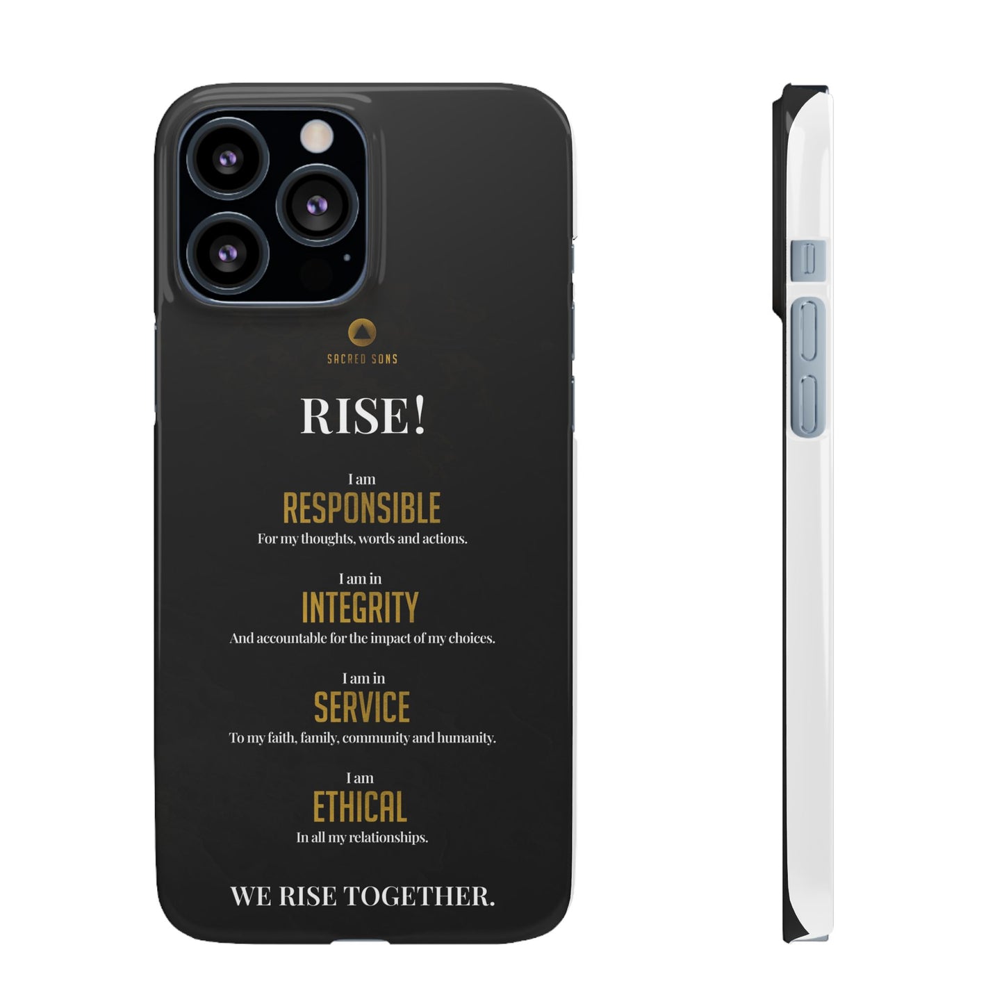 RISE! — 'We Rise Together' Snap Case