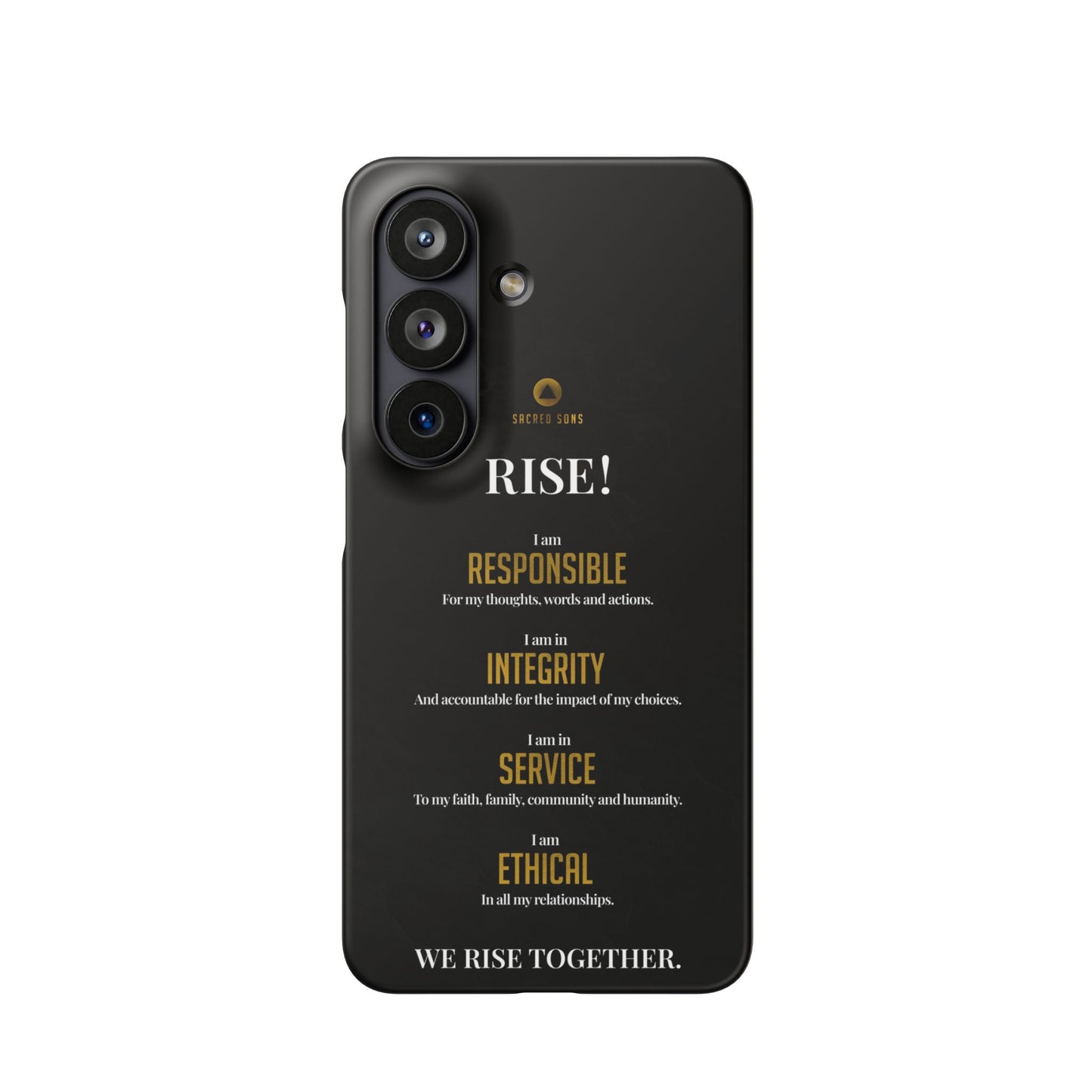 RISE! — 'We Rise Together' Snap Case