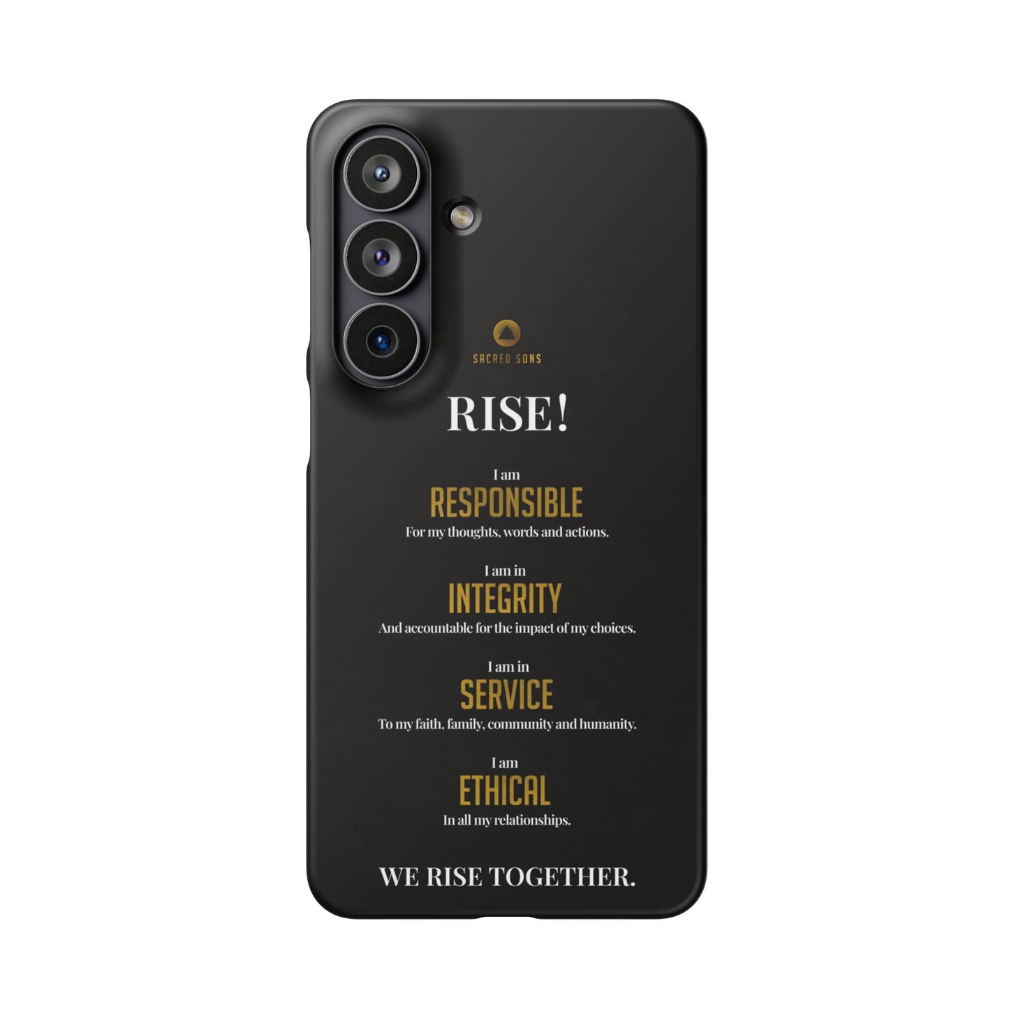 RISE! — 'We Rise Together' Snap Case