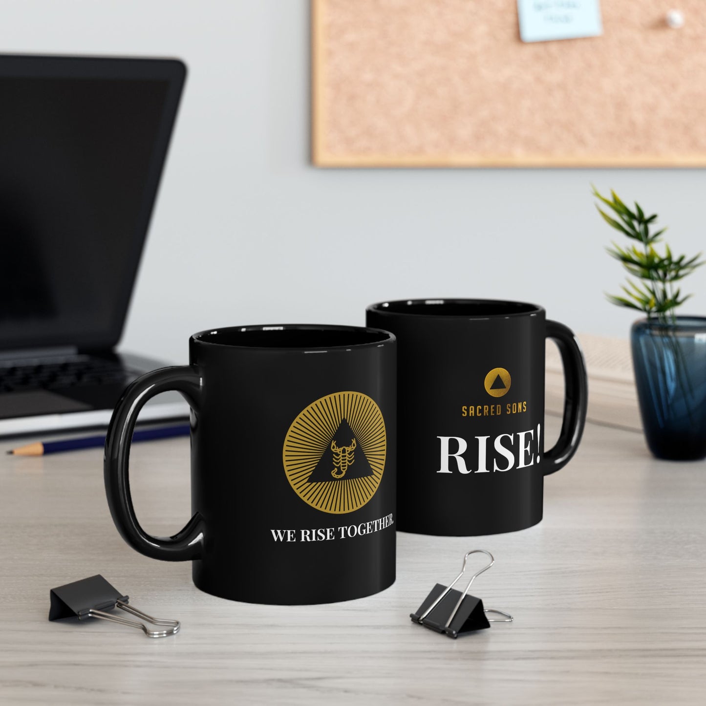 Grand Rising! - Black Mug