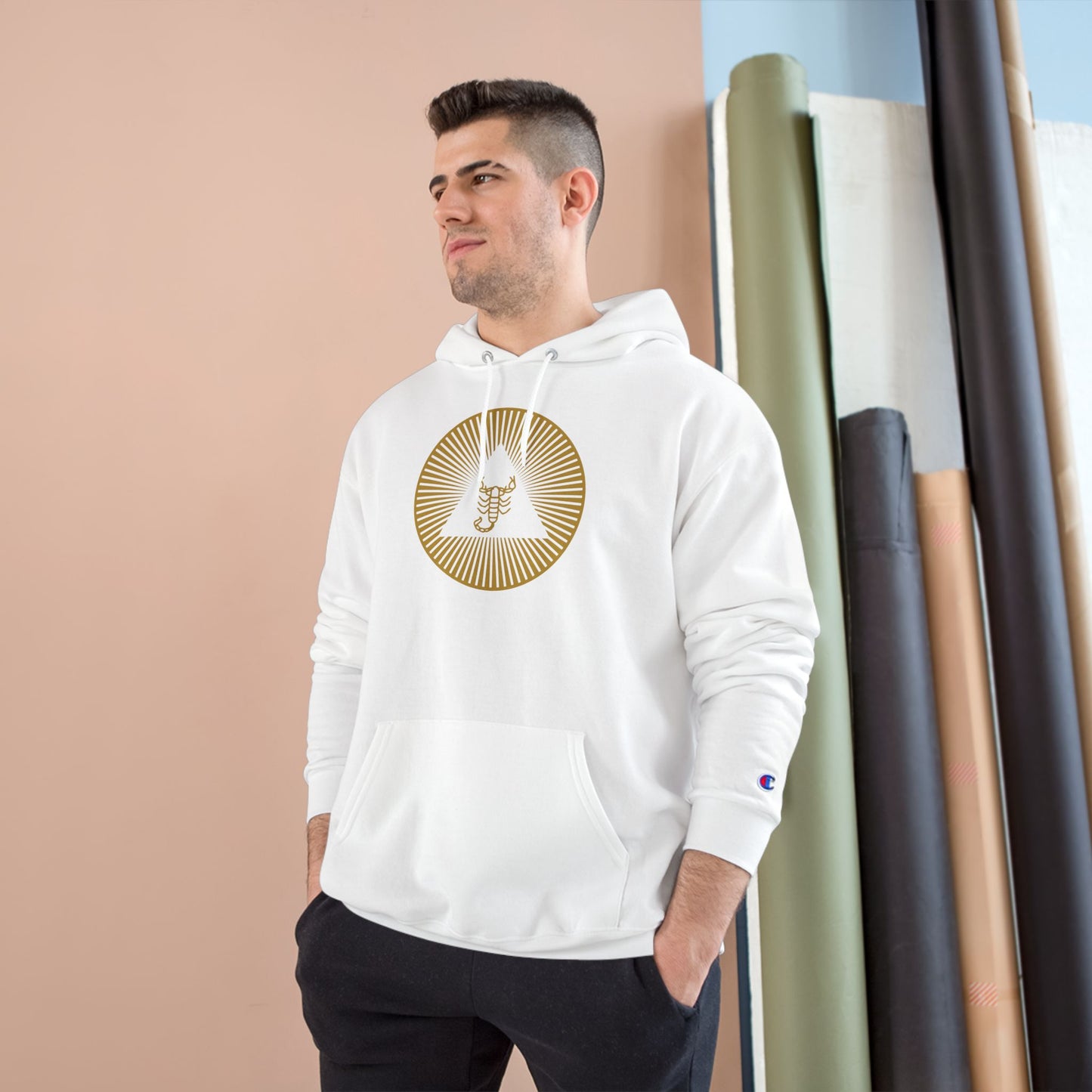 Scorpion Gold Emblem Hoodie