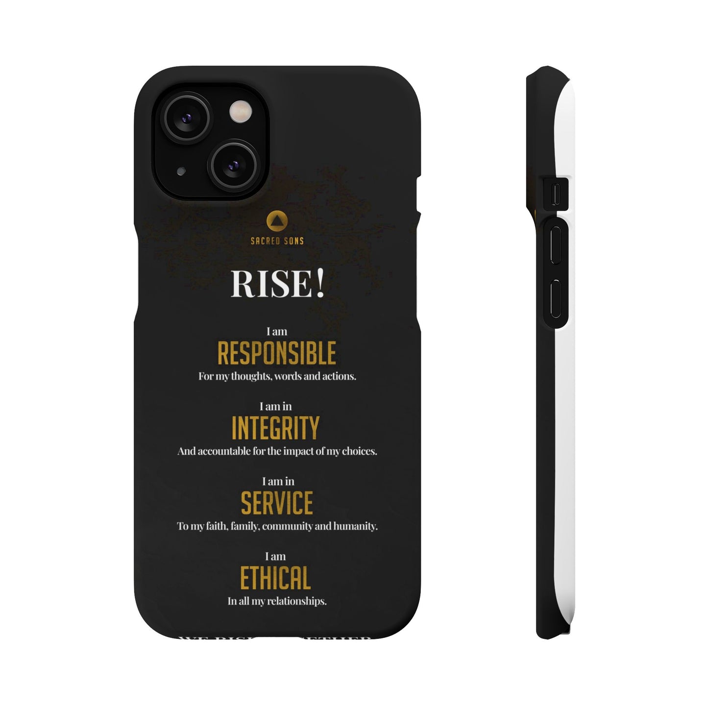 RISE! — 'We Rise Together' Snap Case
