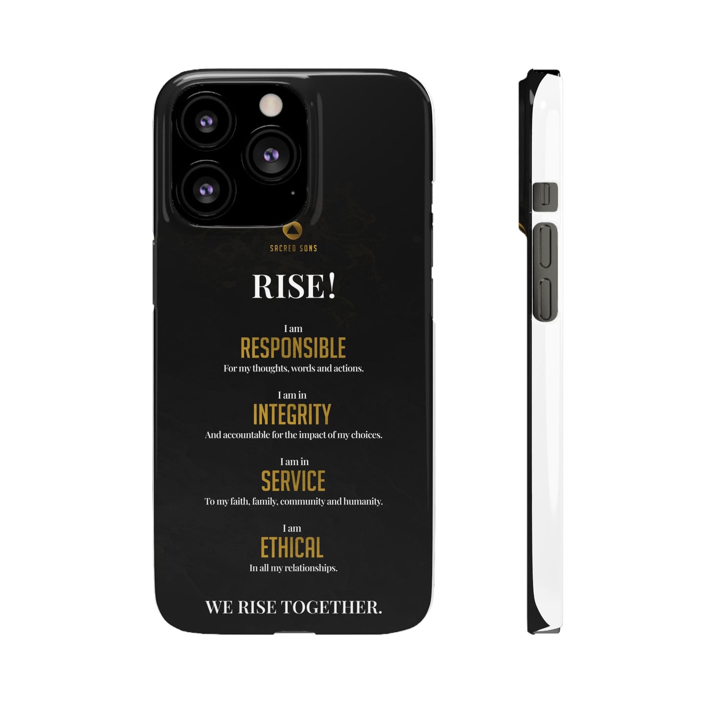 RISE! — 'We Rise Together' Snap Case