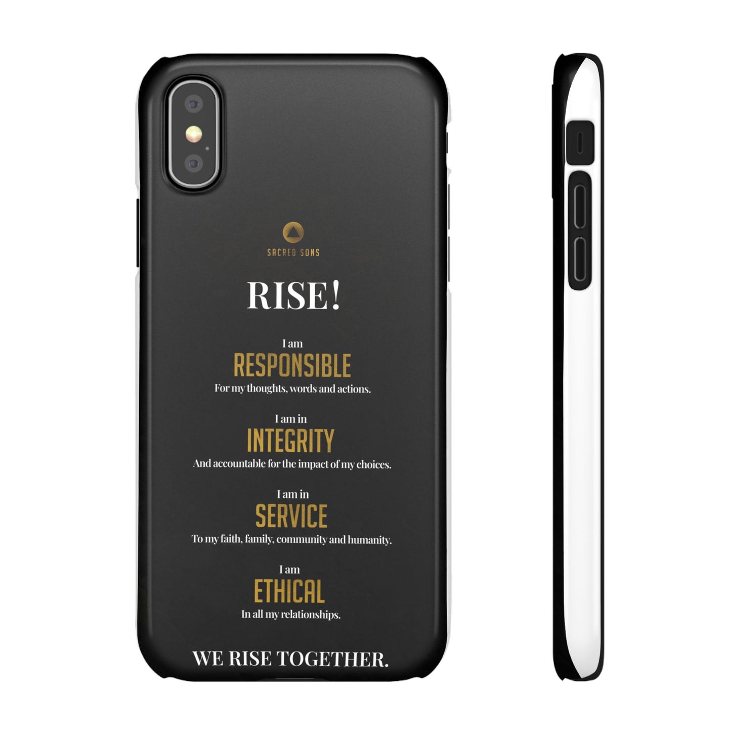 RISE! — 'We Rise Together' Snap Case