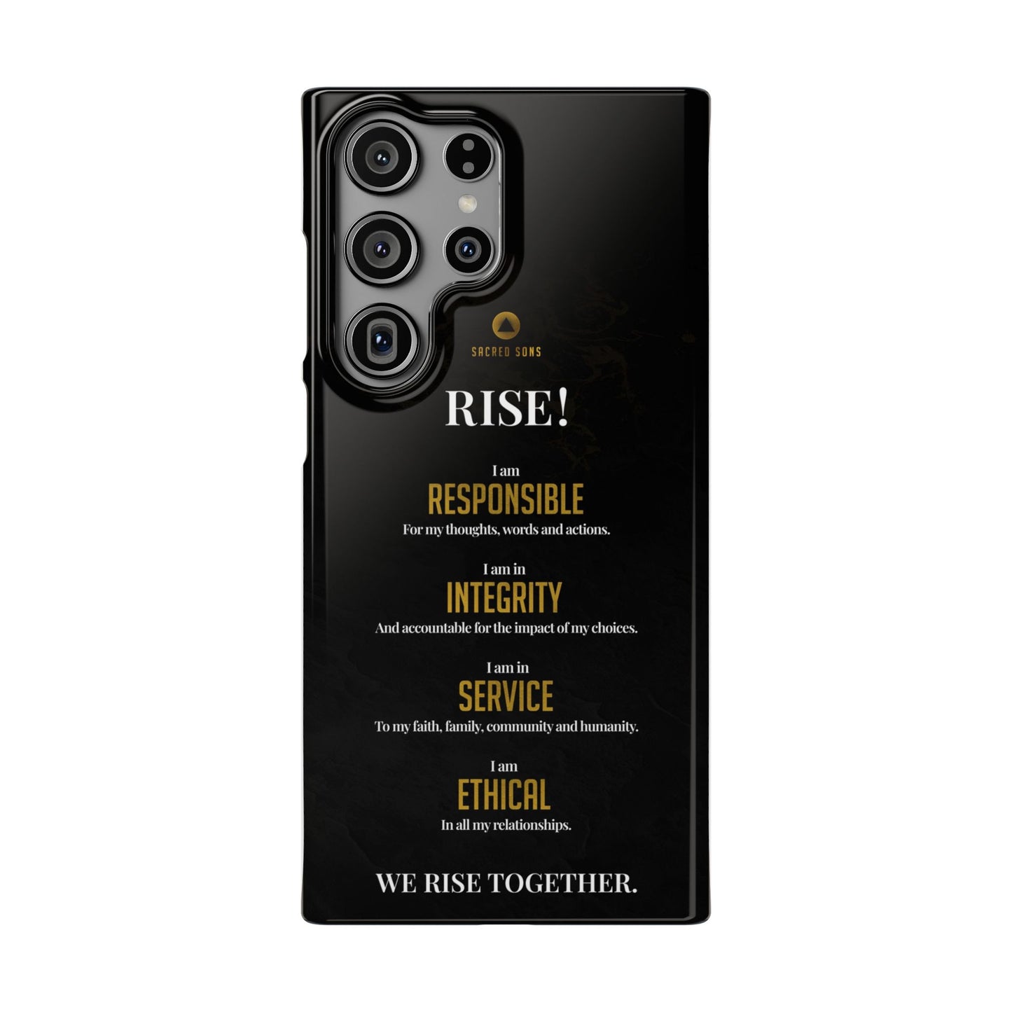 RISE! — 'We Rise Together' Snap Case