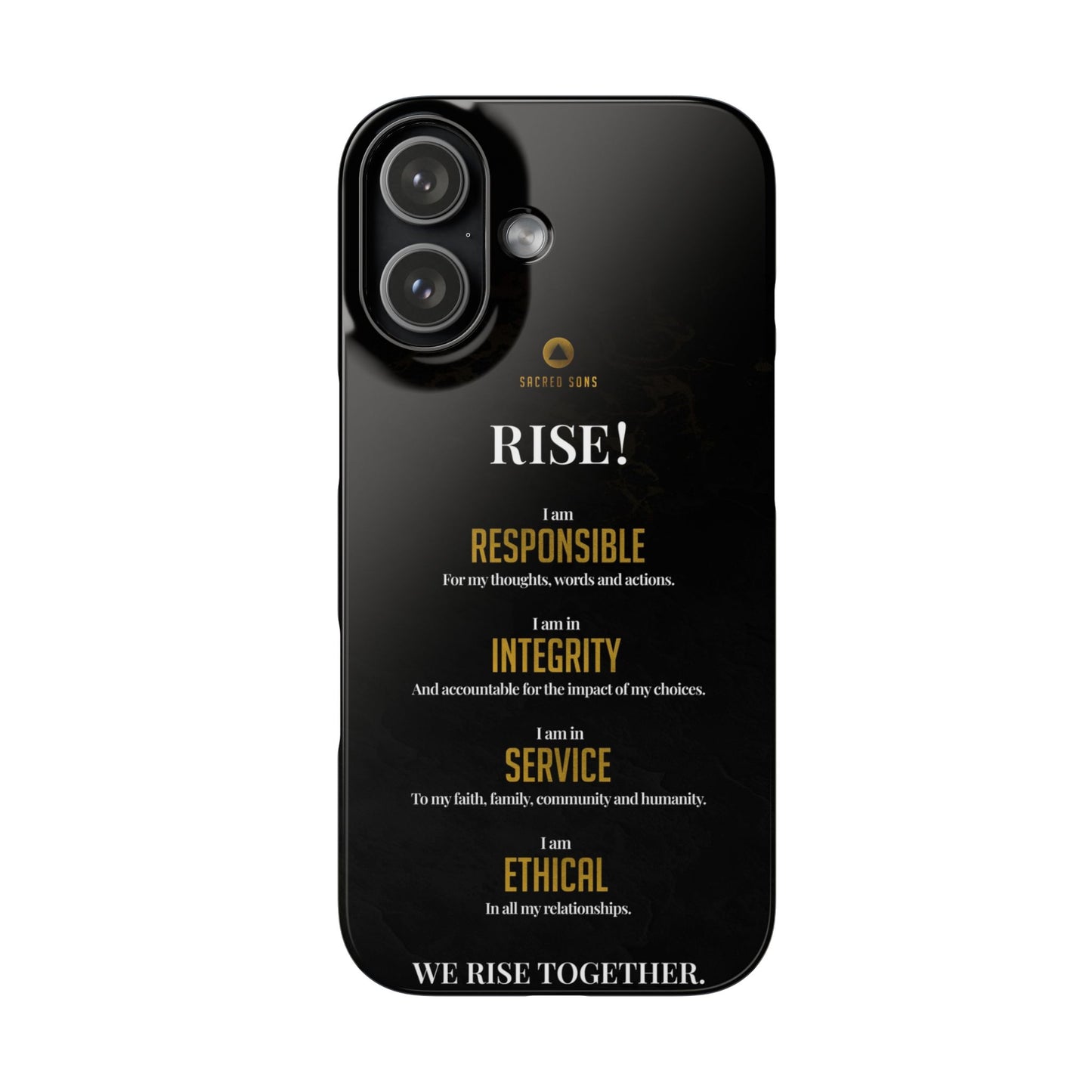 RISE! — 'We Rise Together' Snap Case