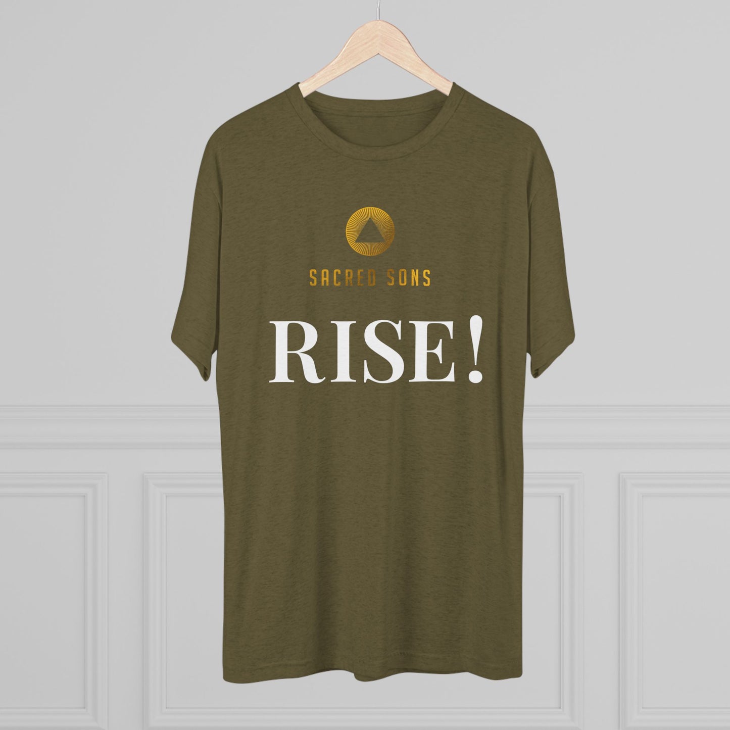 RISE! - Unisex Tri-Blend Crew Tee