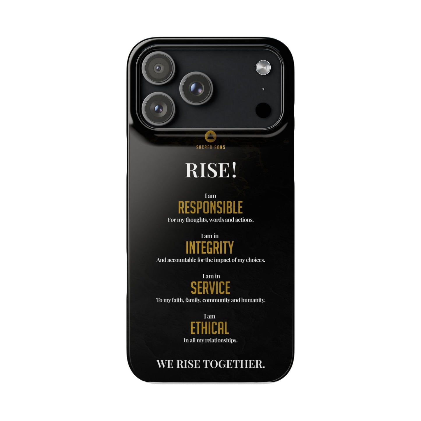 RISE! — 'We Rise Together' Snap Case