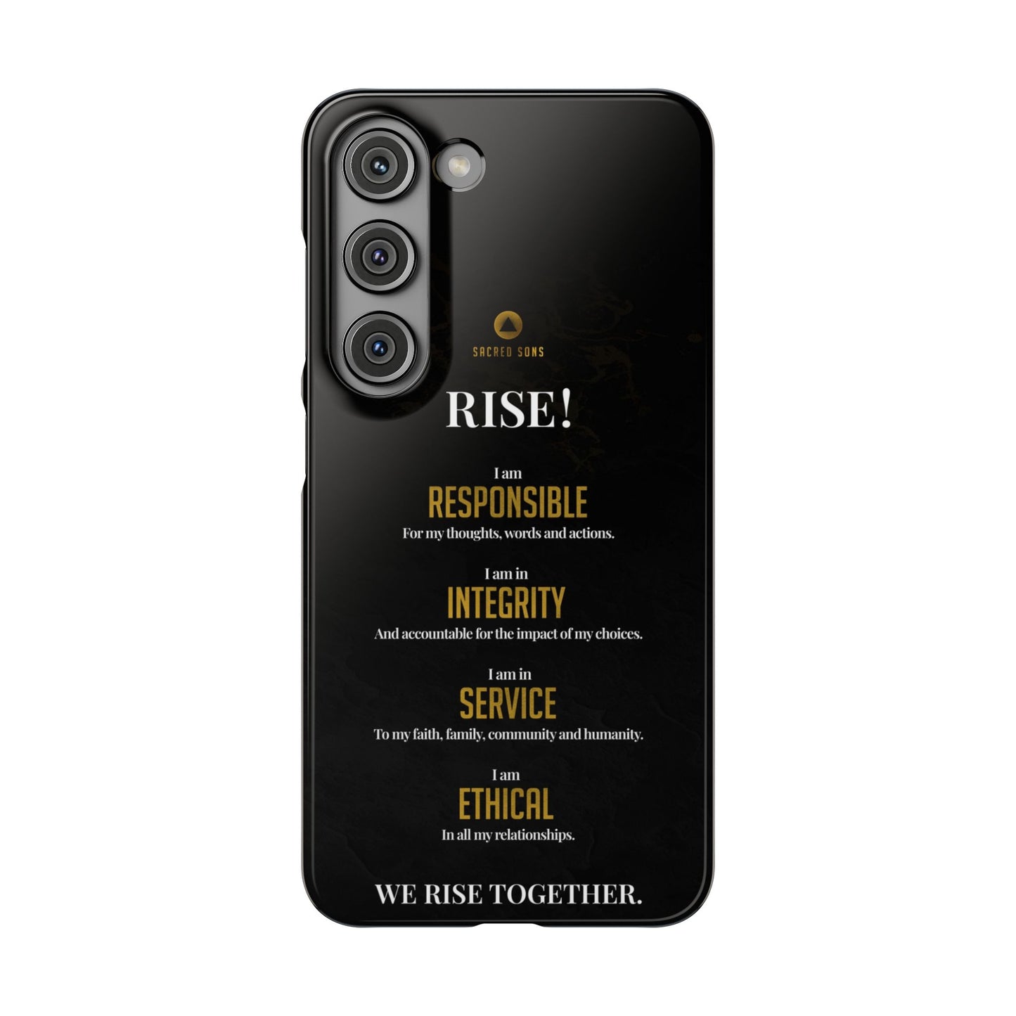 RISE! — 'We Rise Together' Snap Case