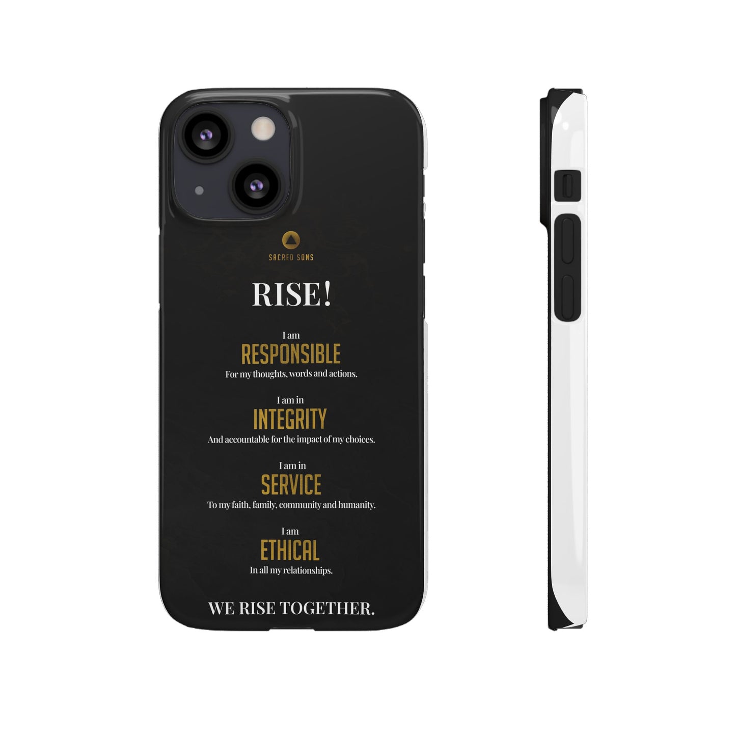 RISE! — 'We Rise Together' Snap Case