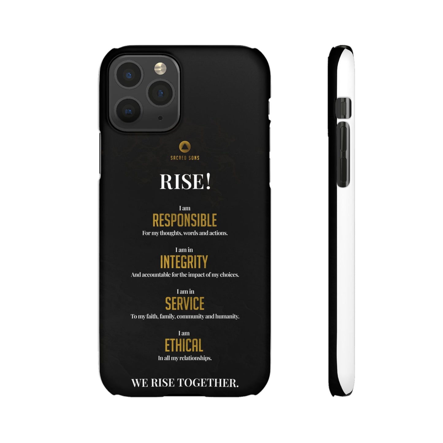 RISE! — 'We Rise Together' Snap Case