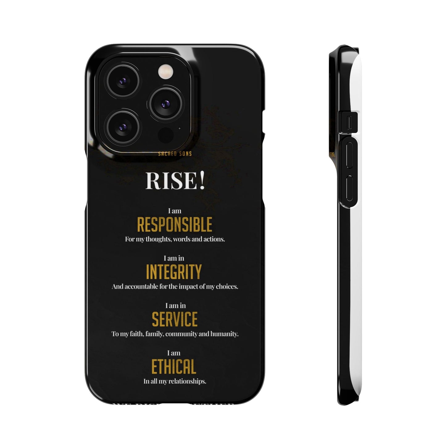 RISE! — 'We Rise Together' Snap Case