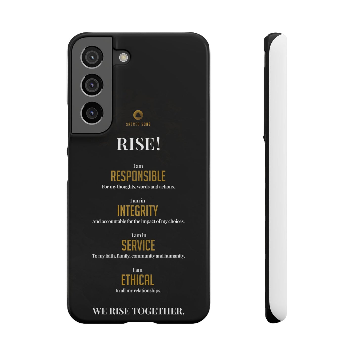 RISE! — 'We Rise Together' Snap Case