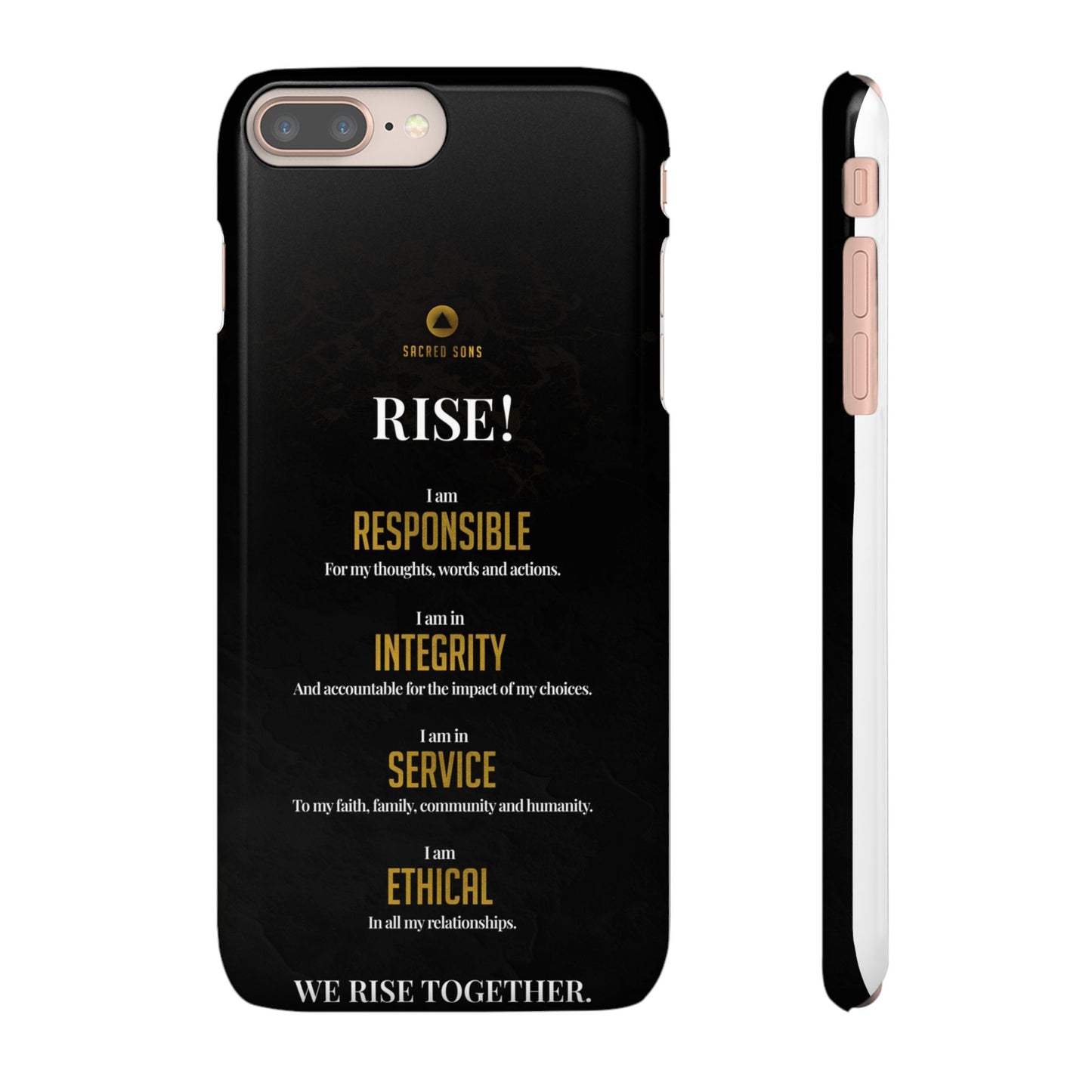 RISE! — 'We Rise Together' Snap Case