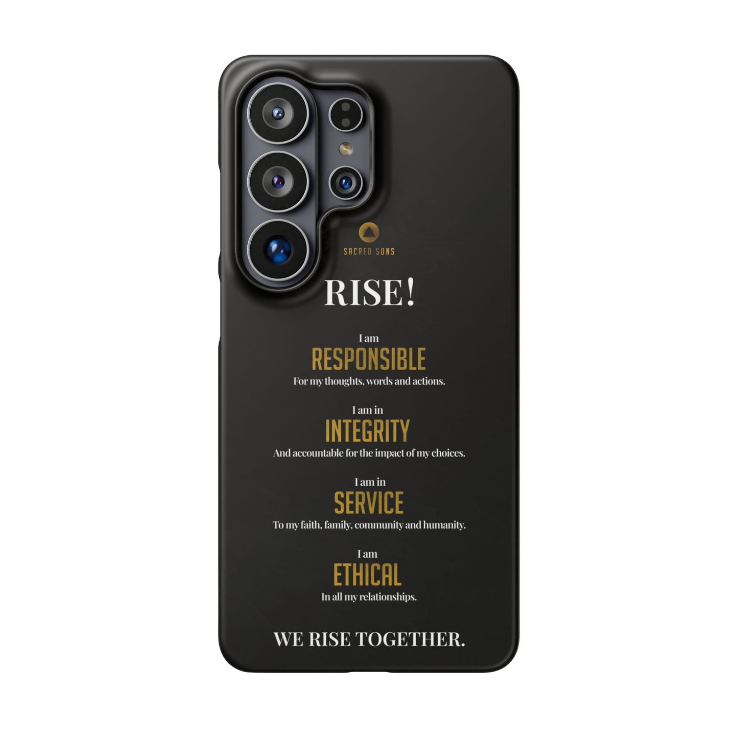 RISE! — 'We Rise Together' Snap Case