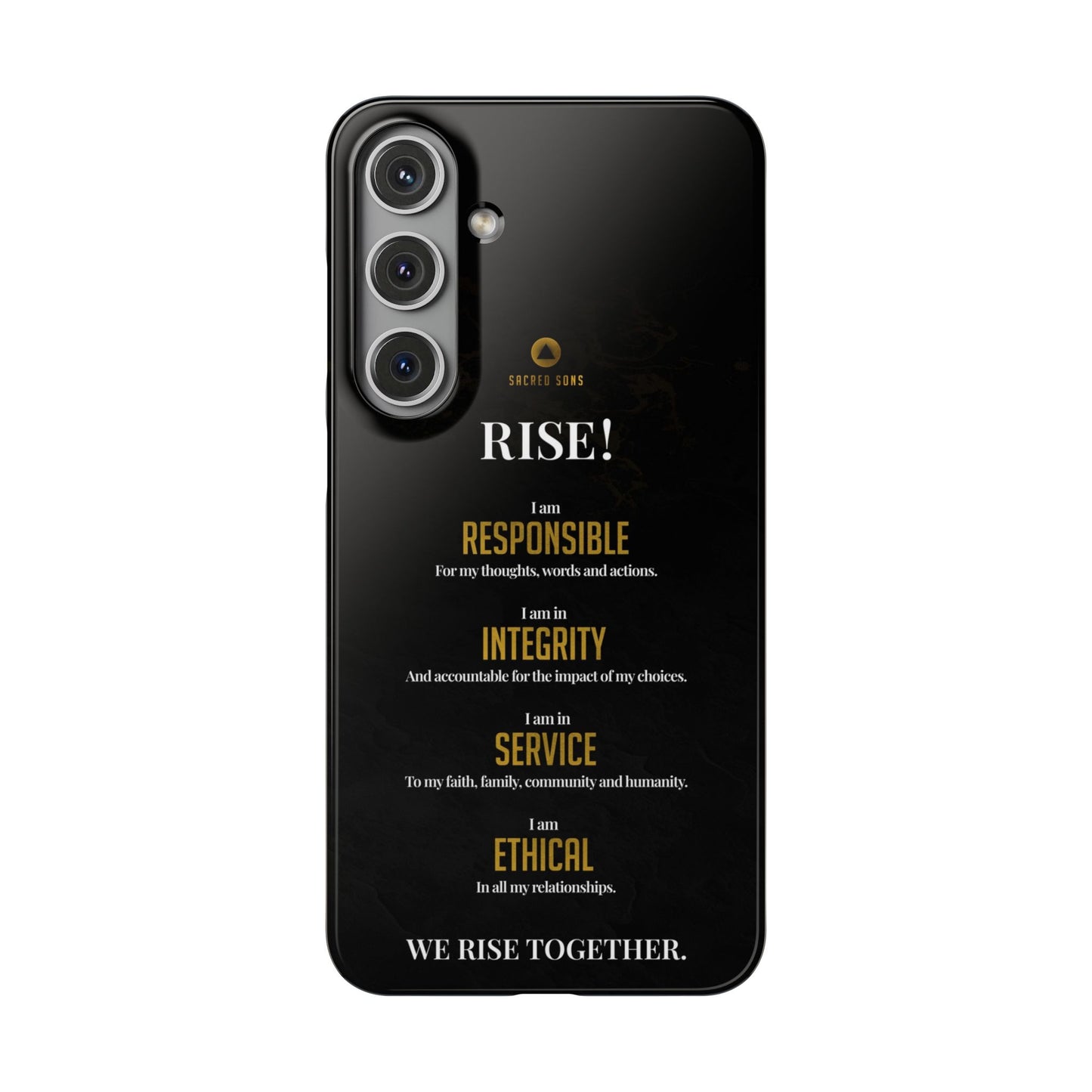 RISE! — 'We Rise Together' Snap Case