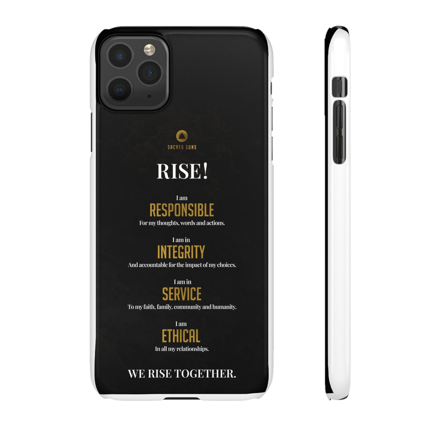 RISE! — 'We Rise Together' Snap Case