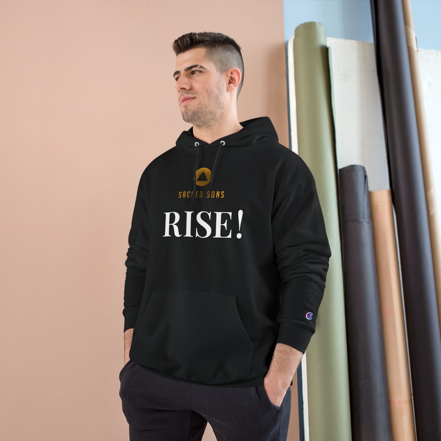 RISE! - Champion Hoodie