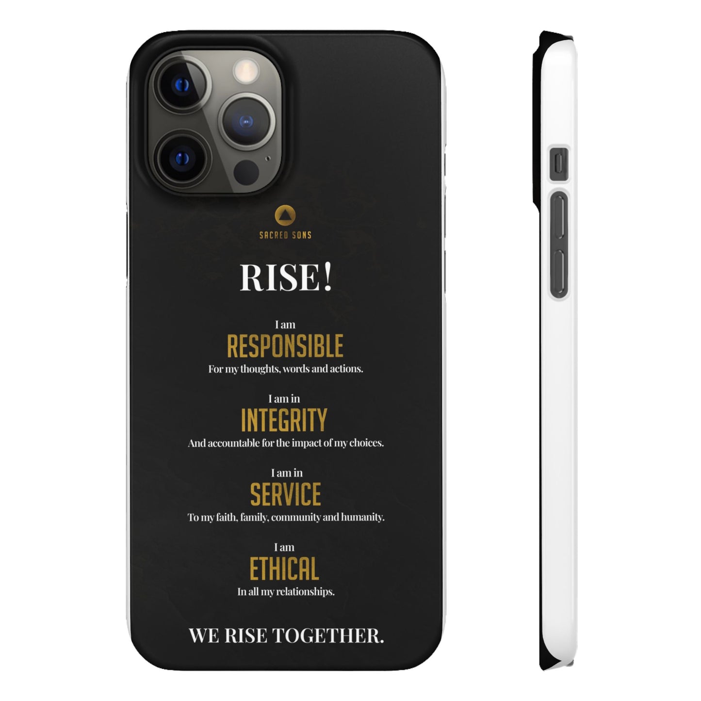 RISE! — 'We Rise Together' Snap Case