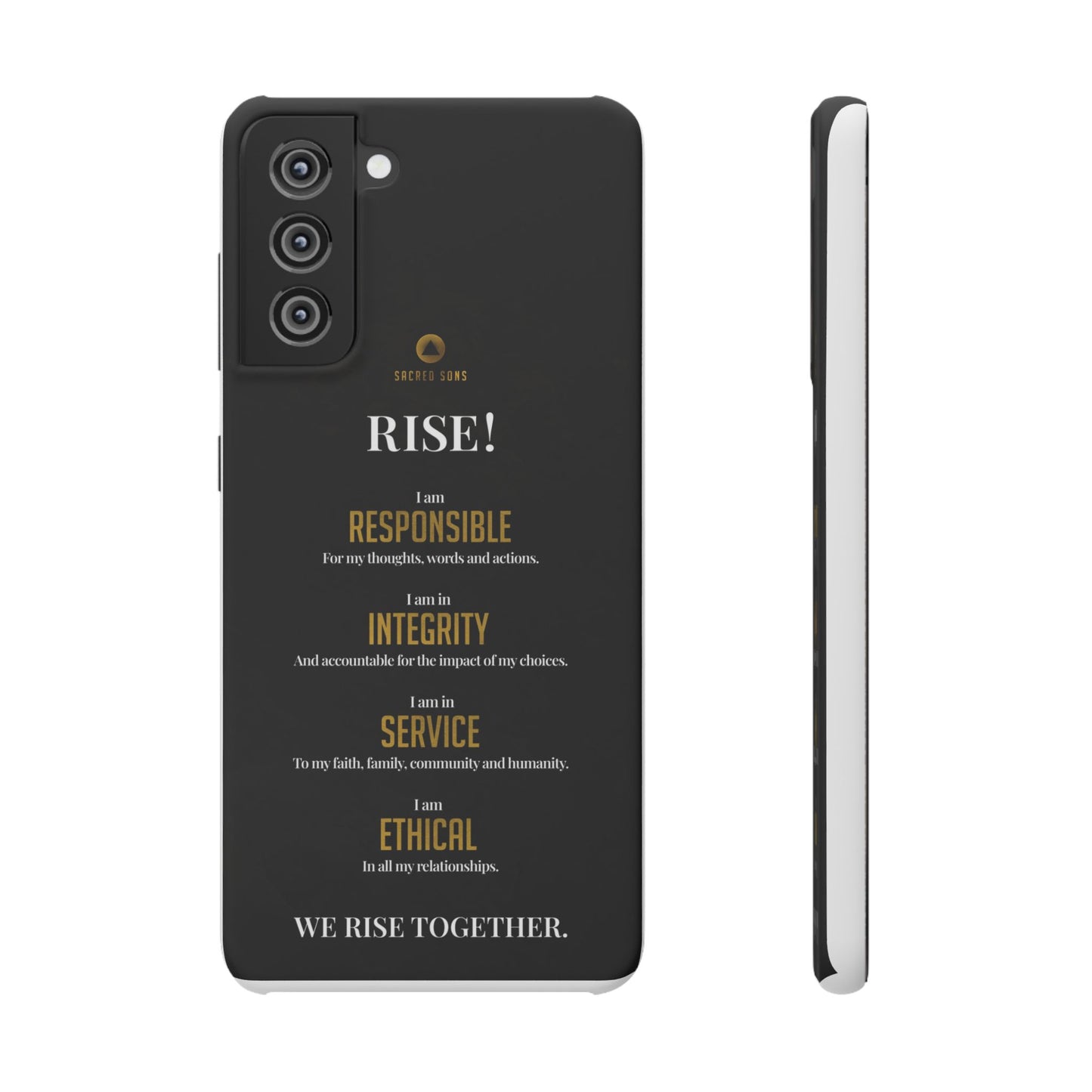 RISE! — 'We Rise Together' Snap Case