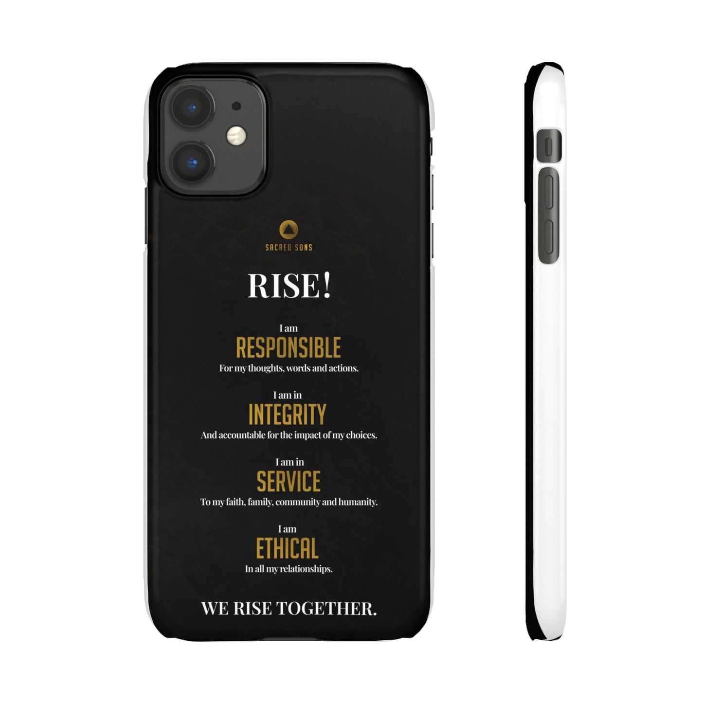 RISE! — 'We Rise Together' Snap Case