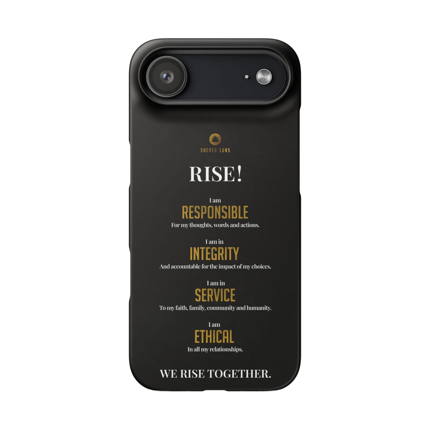 RISE! — 'We Rise Together' Snap Case