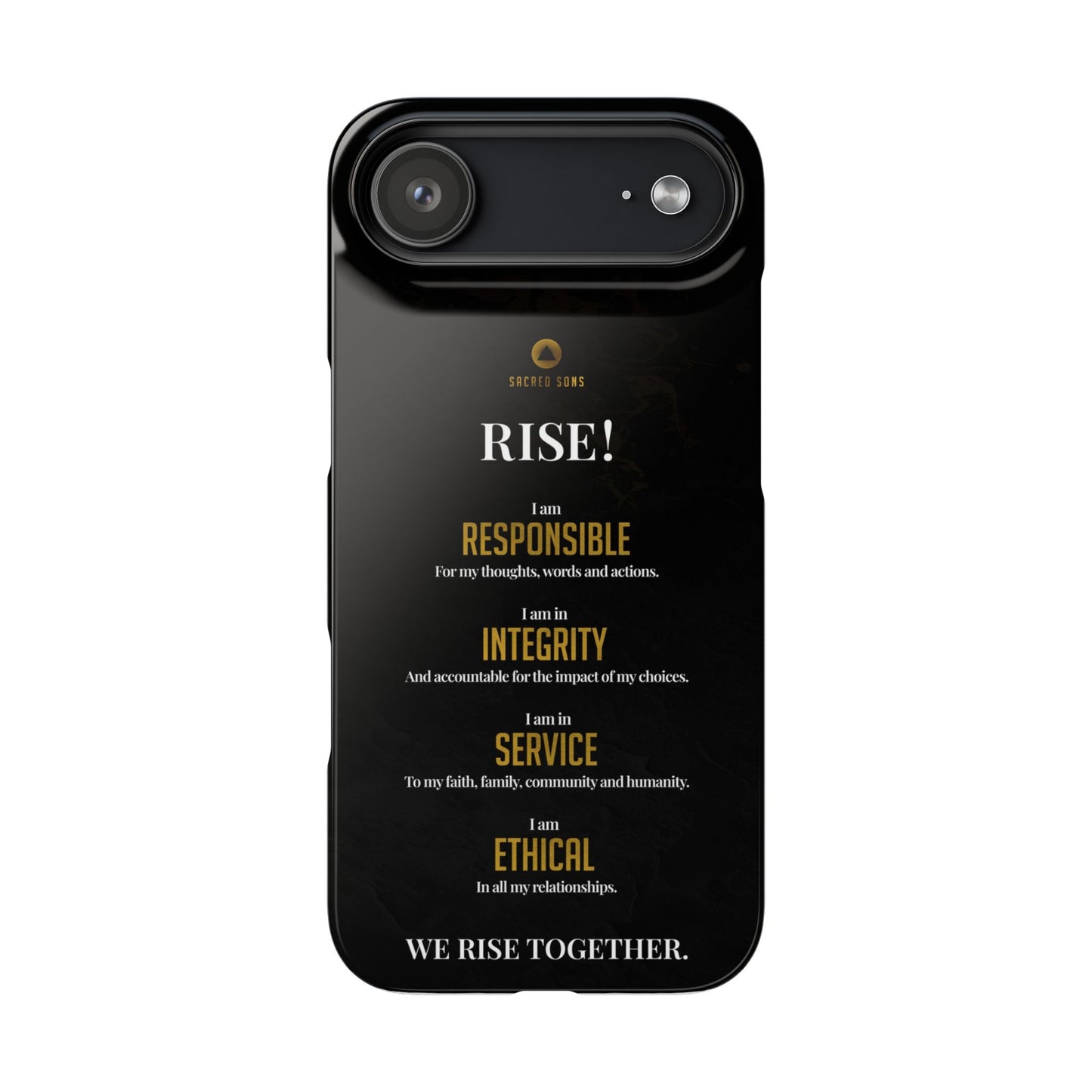 RISE! — 'We Rise Together' Snap Case