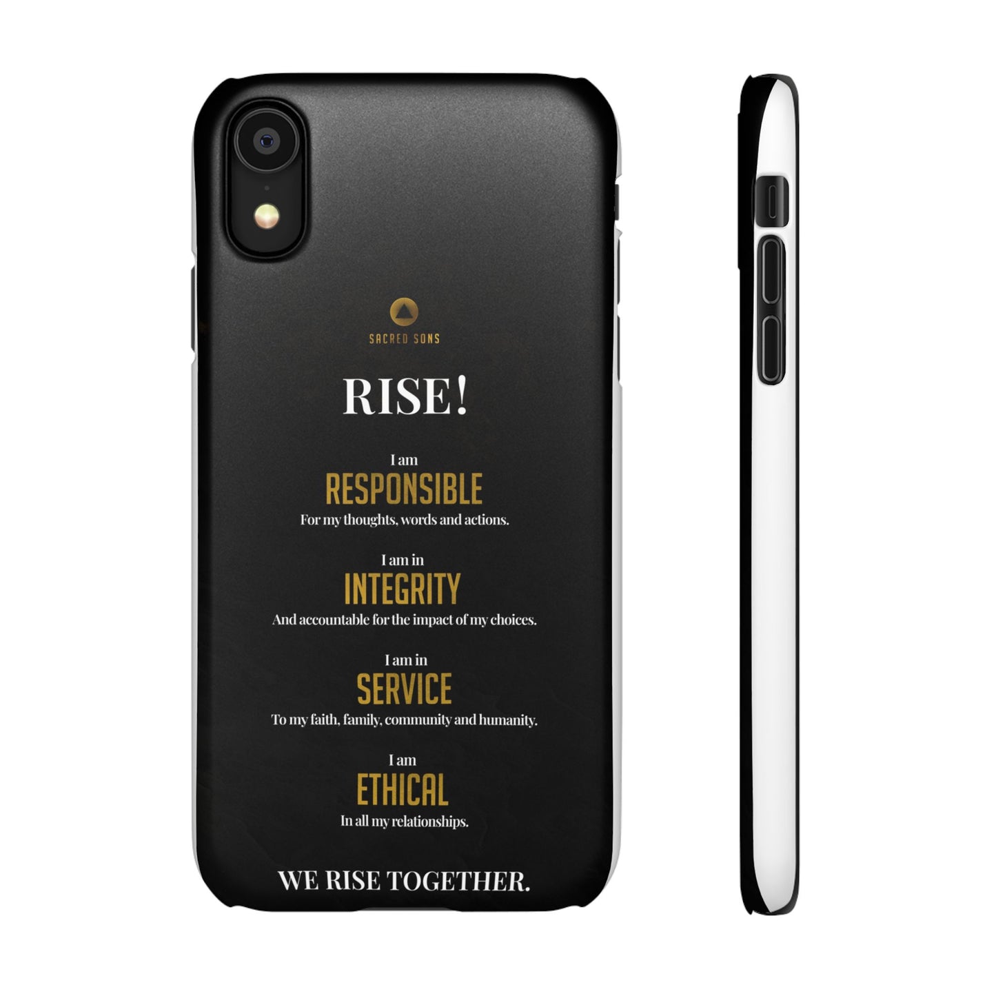 RISE! — 'We Rise Together' Snap Case
