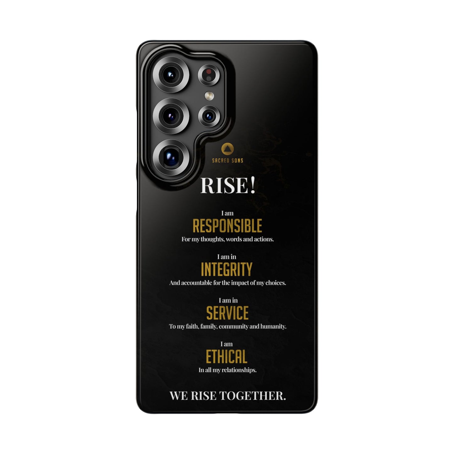 RISE! — 'We Rise Together' Snap Case