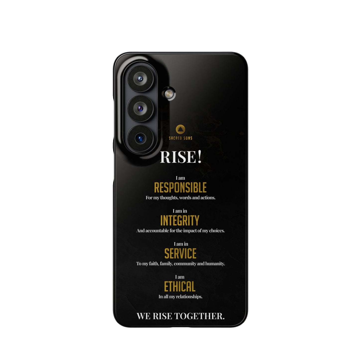 RISE! — 'We Rise Together' Snap Case
