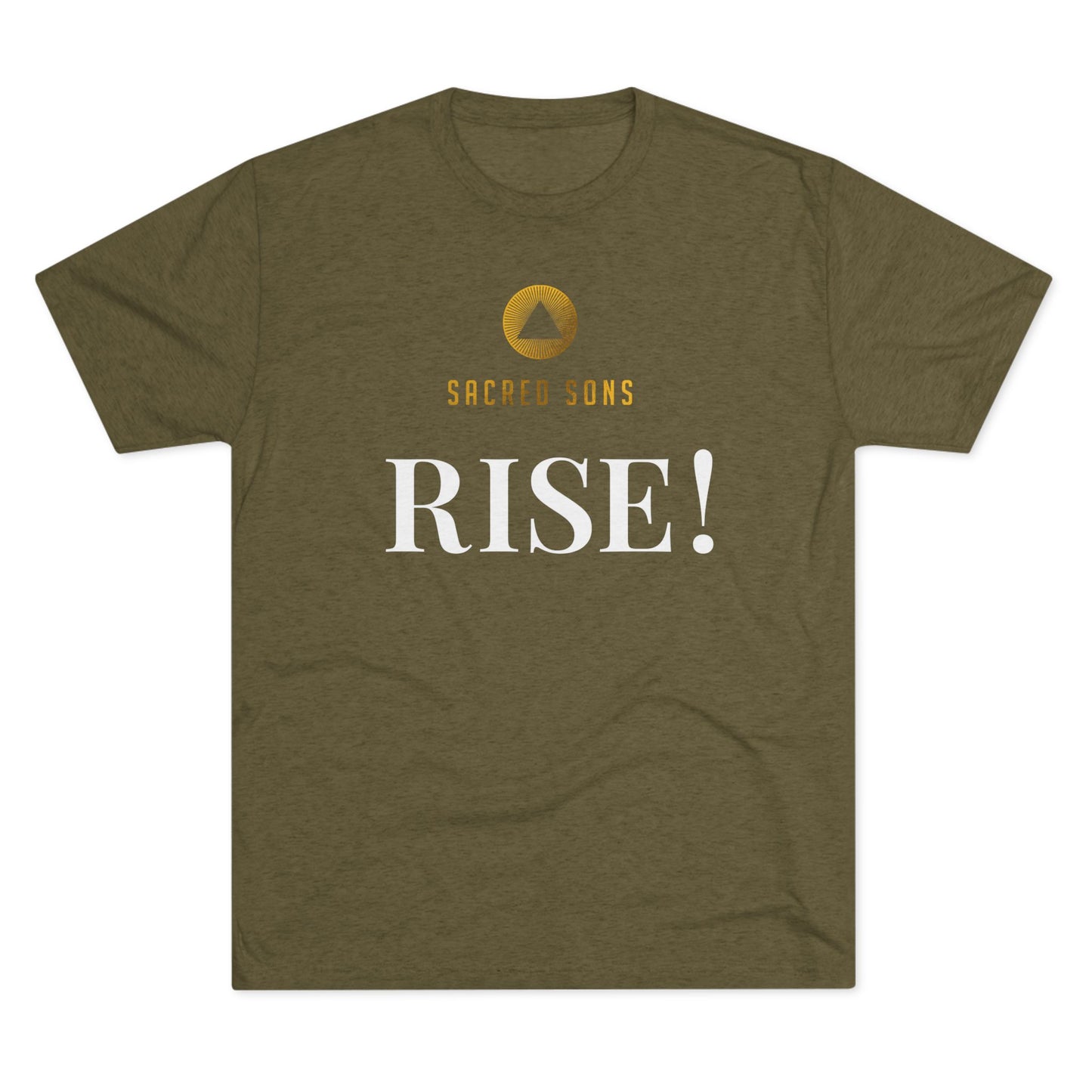 RISE! - Unisex Tri-Blend Crew Tee