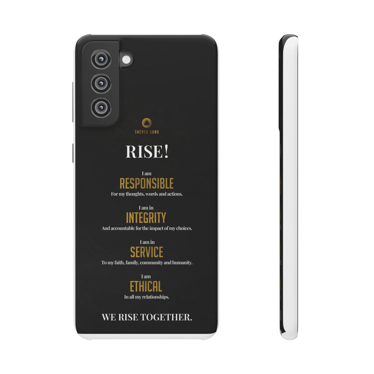 RISE! — 'We Rise Together' Snap Case