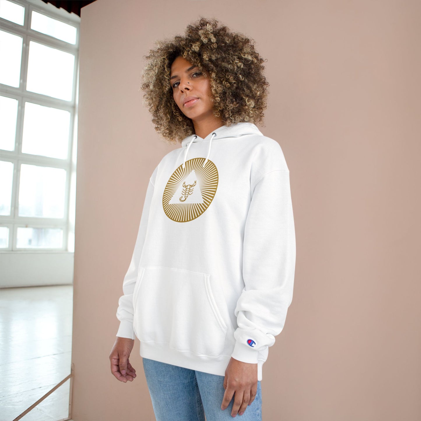Scorpion Gold Emblem Hoodie
