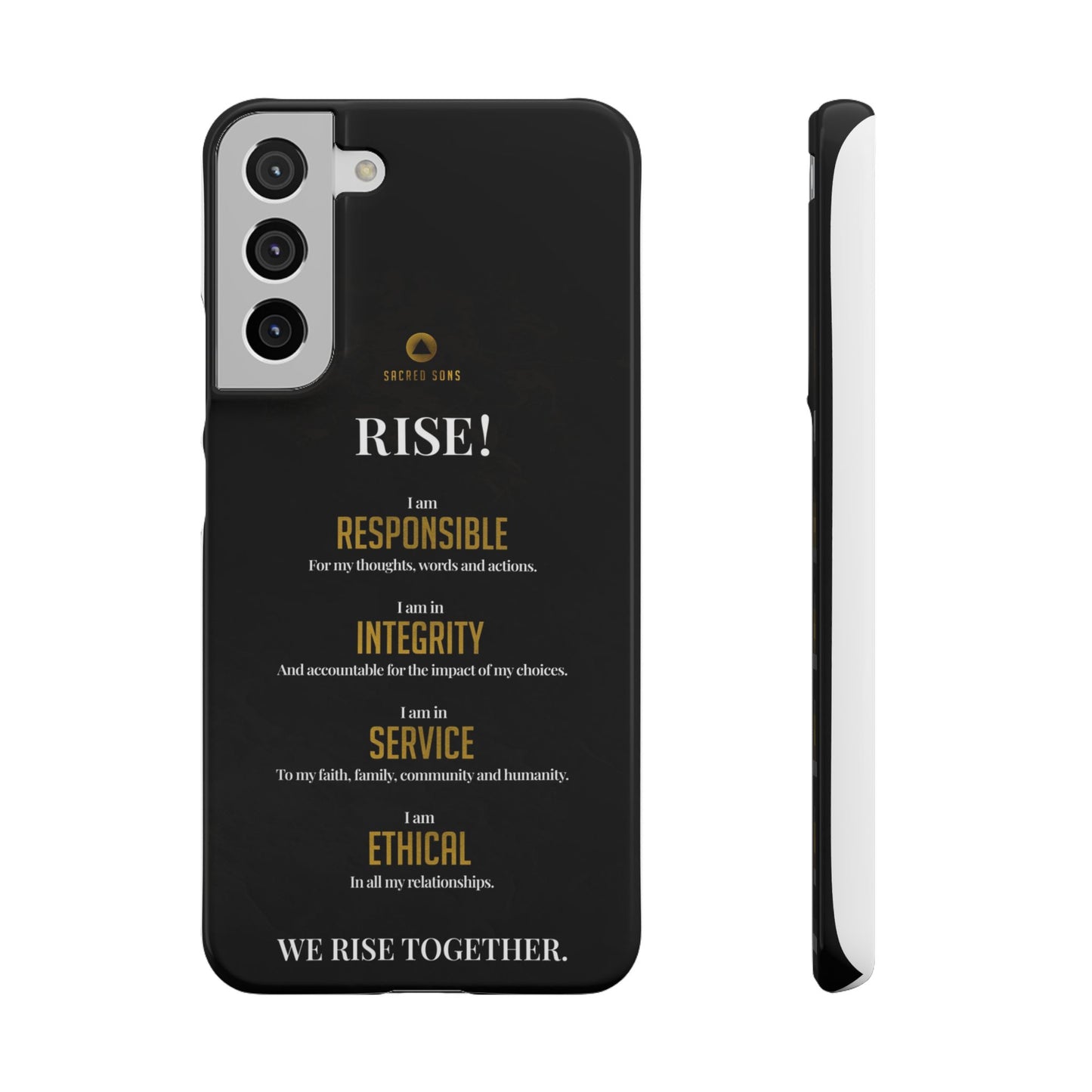 RISE! — 'We Rise Together' Snap Case