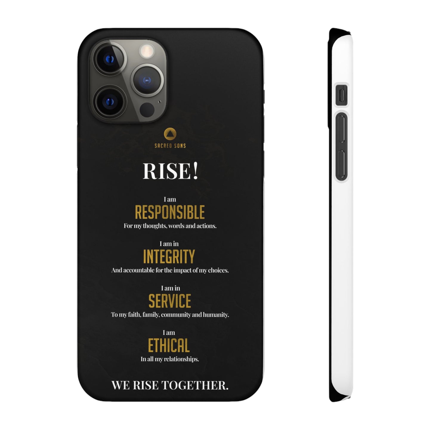 RISE! — 'We Rise Together' Snap Case