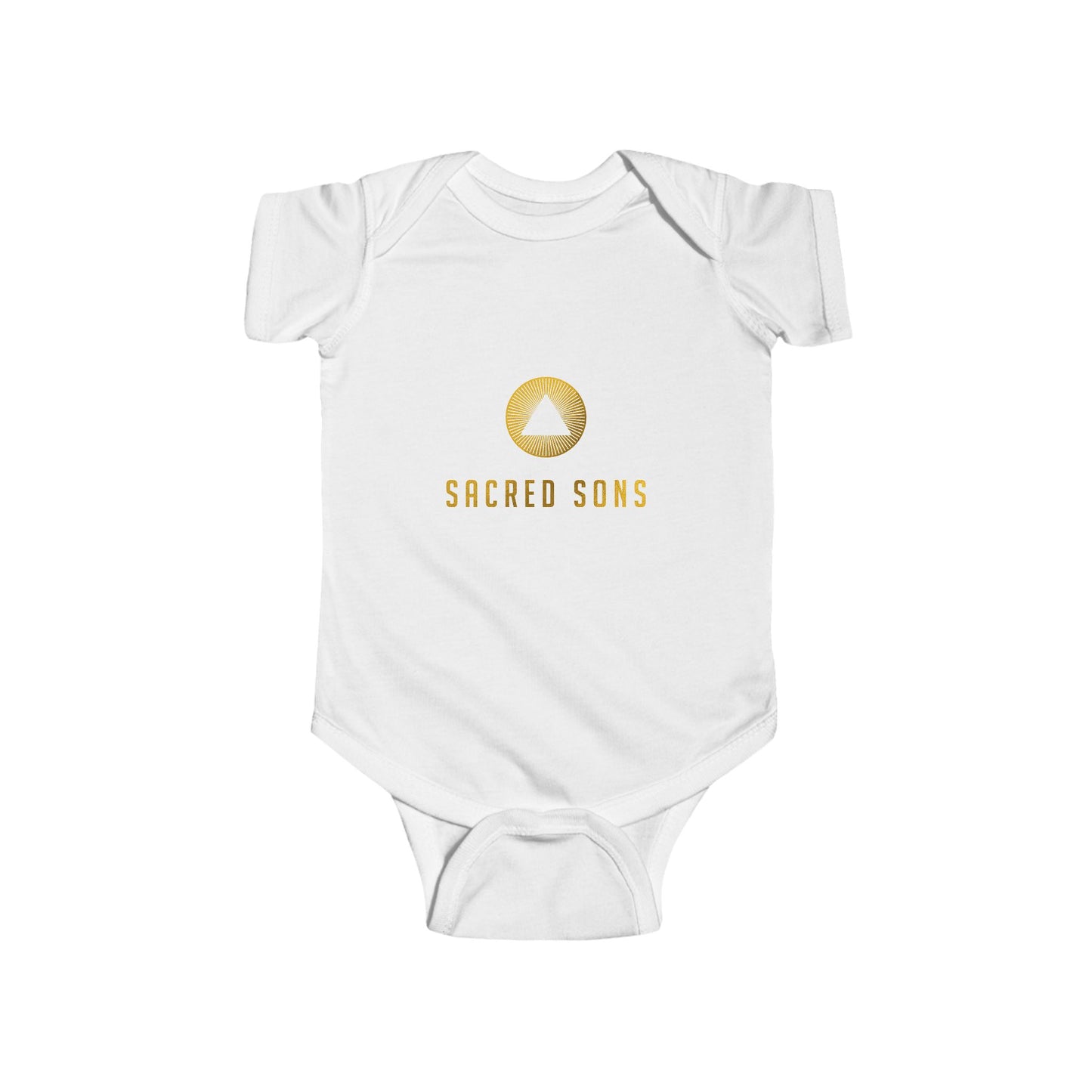 Sacred Sons Gold Emblem Infant Bodysuit