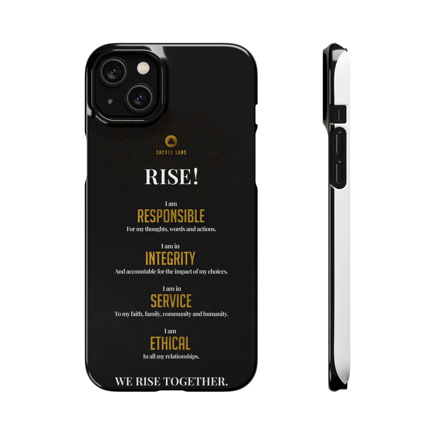 RISE! — 'We Rise Together' Snap Case