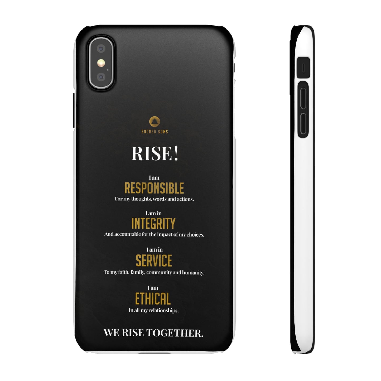 RISE! — 'We Rise Together' Snap Case