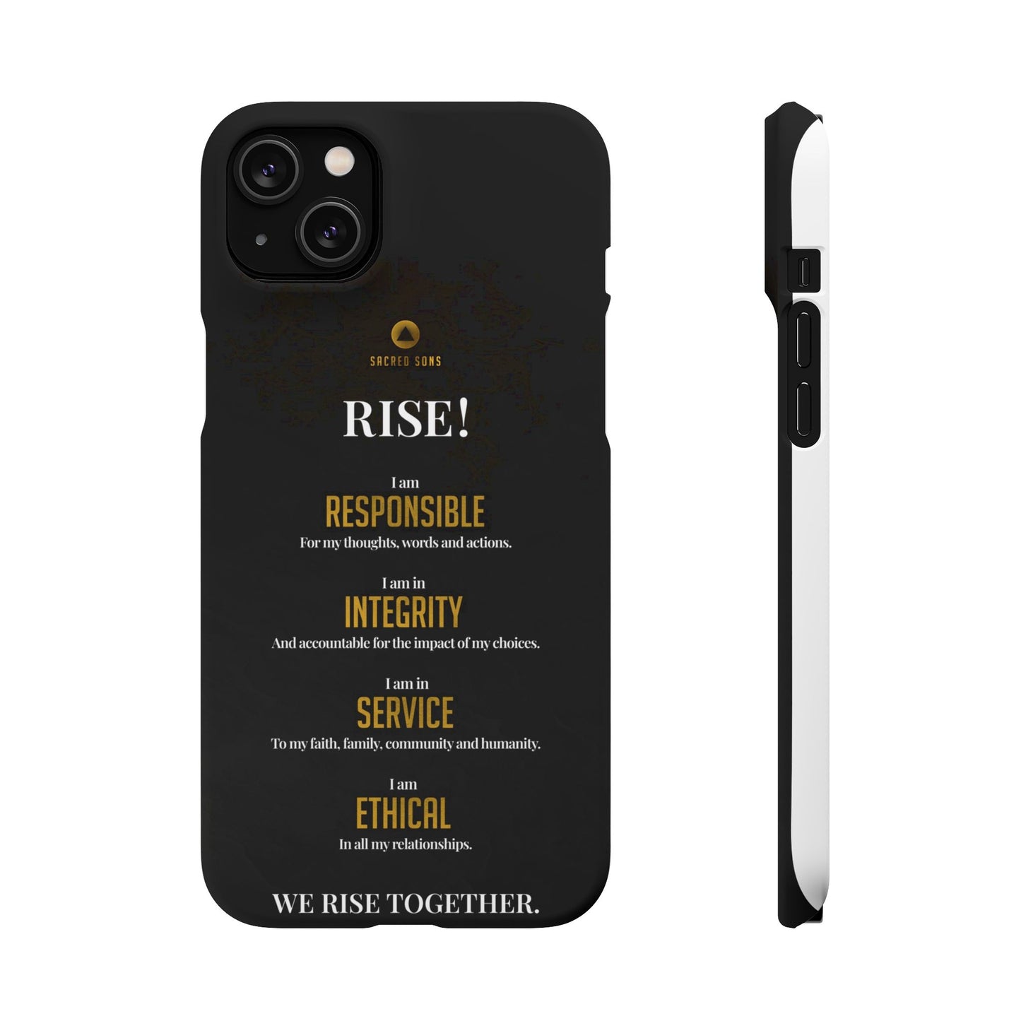 RISE! — 'We Rise Together' Snap Case