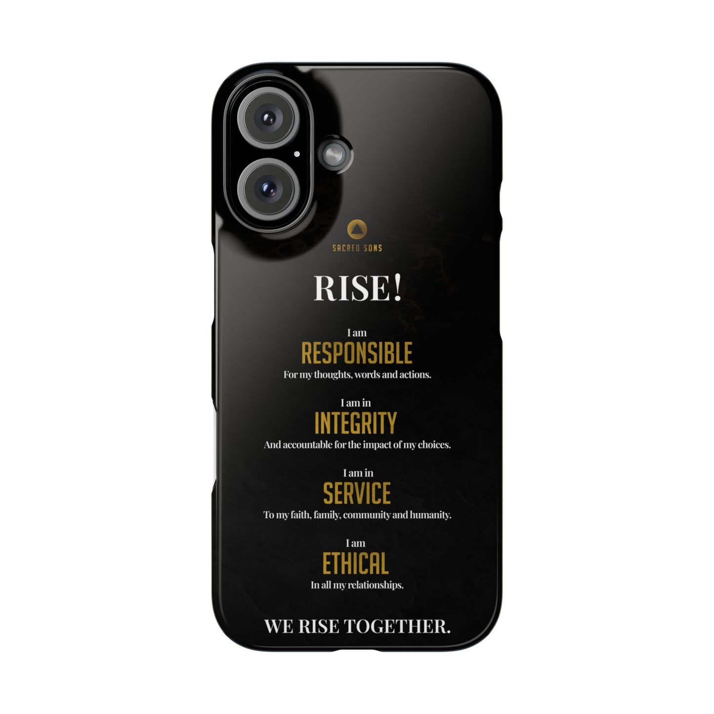 RISE! — 'We Rise Together' Snap Case