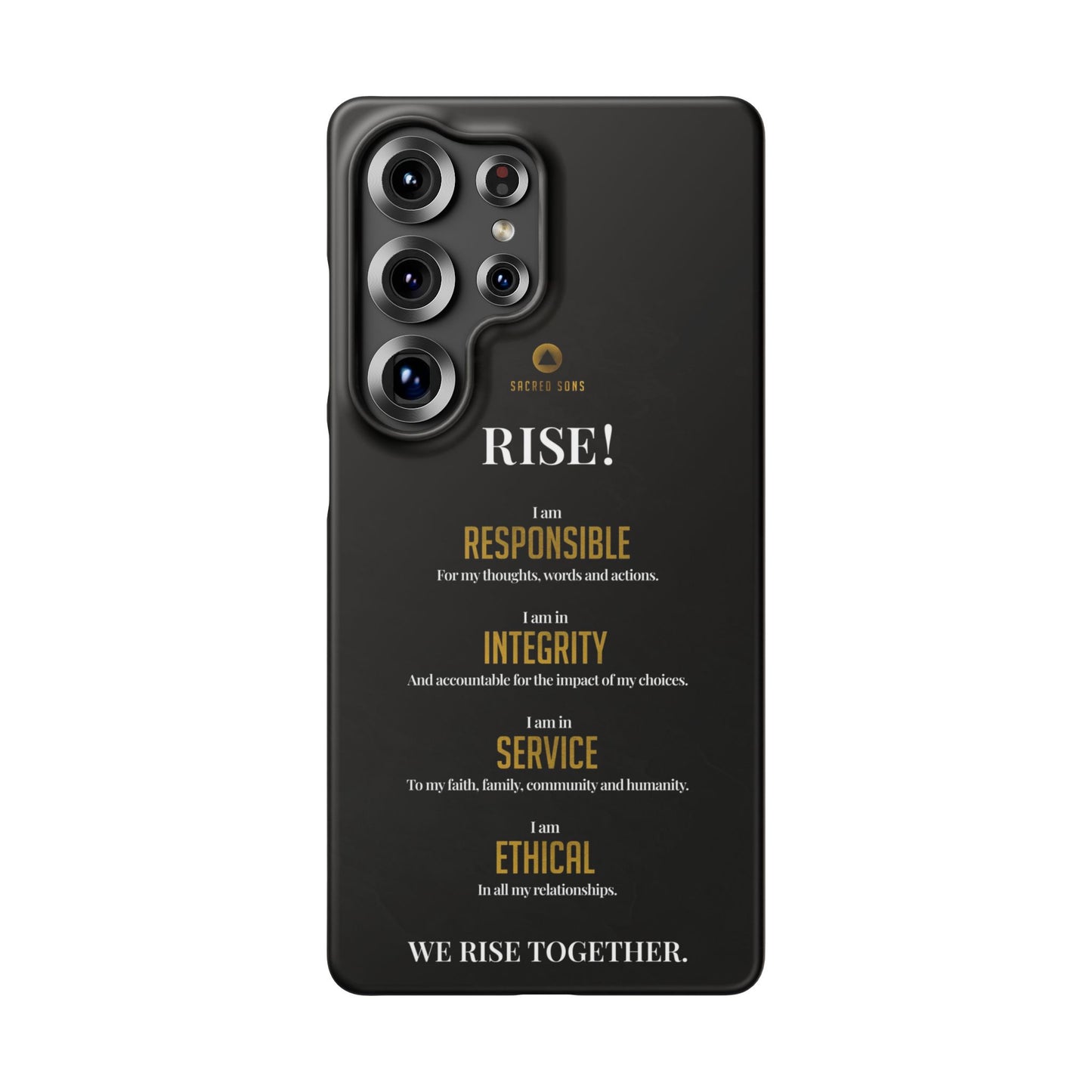 RISE! — 'We Rise Together' Snap Case