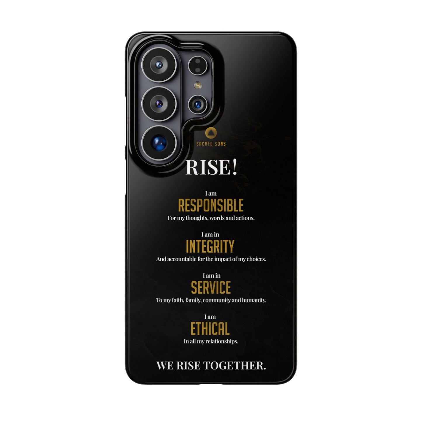 RISE! — 'We Rise Together' Snap Case