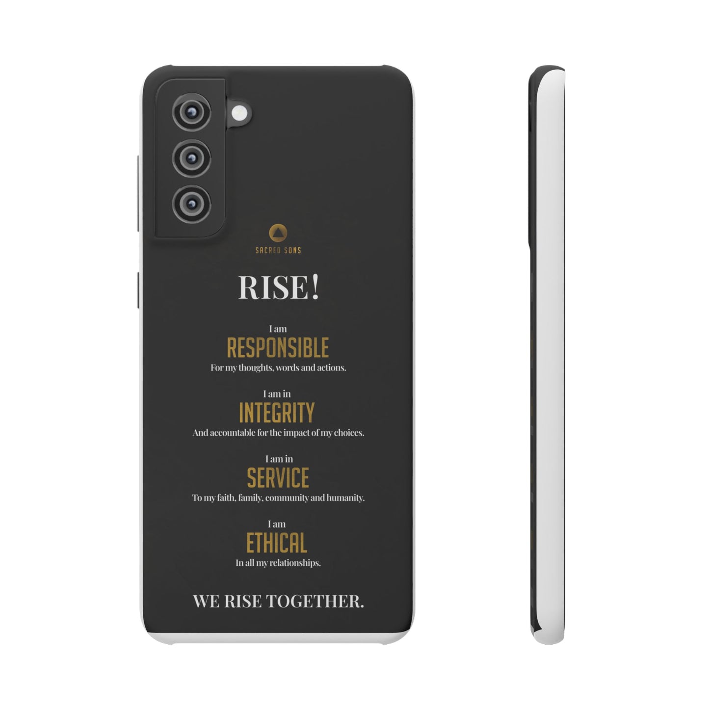 RISE! — 'We Rise Together' Snap Case