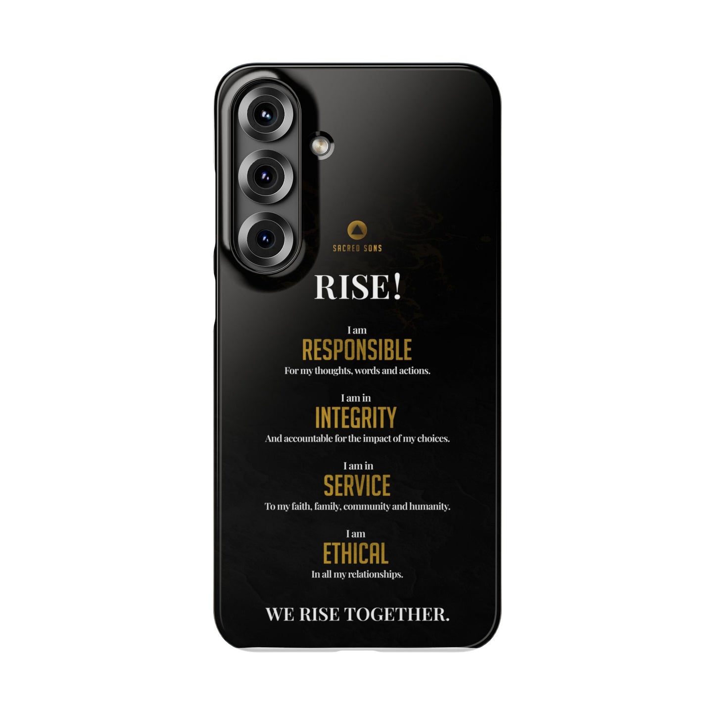 RISE! — 'We Rise Together' Snap Case